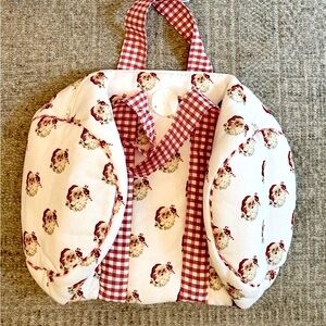 NWT Sal & Pimenta Santa weekend bag